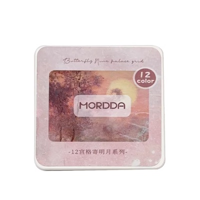 仙甲依12宫格固态胶打底裸色