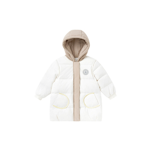 【商场同款】英氏超韧绒儿童羽绒服冬季男童女童三防连帽外套新款