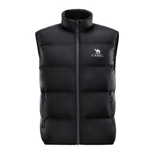 骆驼户外面包马甲羽绒服女款男款防水鸭绒外套