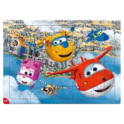 超级飞侠儿童拼图木质0到3到6岁宝宝拼装平图2乐迪女男孩益智玩具