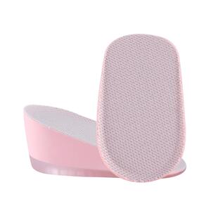 2双 硅胶内增高鞋垫男女隐形半垫后跟软底不累脚马丁靴神器冬季