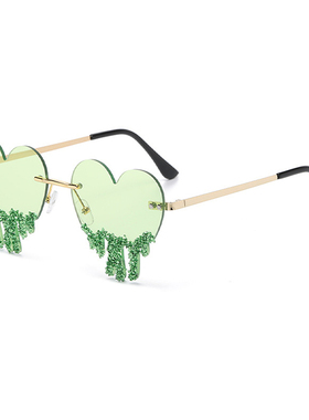 KAMMPT防晒爱心型时尚女太阳眼镜
