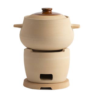 老式土砂锅煲耐高温干烧不裂家用炭火煲汤锅商用特色打边炉木碳炉