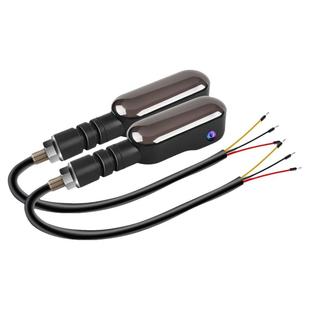 电动车转向灯投影灯改装三轮车强光超亮led九号大灯射灯刹车尾灯