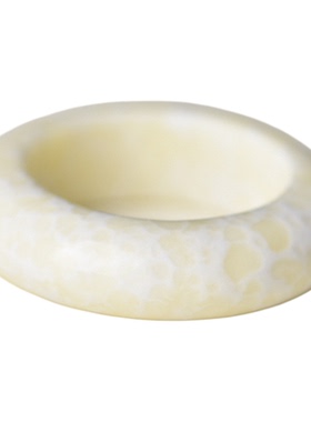 天然原色角角戒指文玩DIY跑环