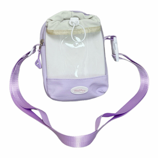 叽哩呱啦可爱撞色斜挎手机包女学生外出通勤轻便水杯包小痛包娃包