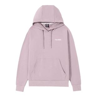 骆驼运动连帽卫衣女运动服冬纯色休闲套头外套男跑步运动长袖上衣