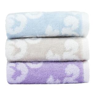 棉田家用纯棉女士小毛巾 全棉柔软吸水擦汗洗脸擦手方巾