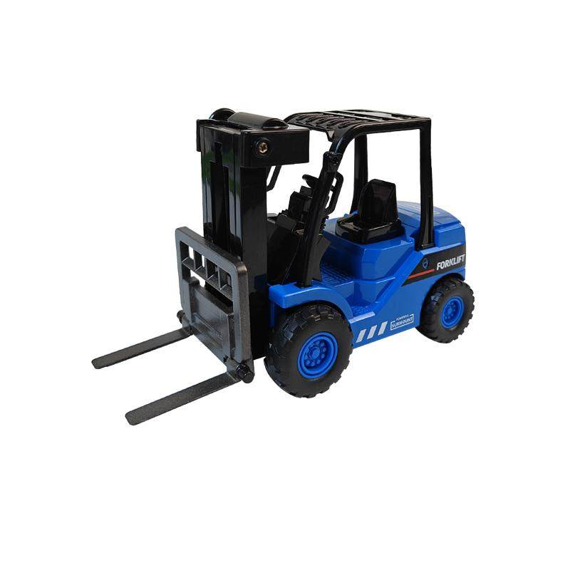 合金叉车工程车玩具大号插车儿童起吊车模型水泥压路车升降男孩子