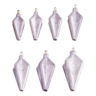 定海神针 足克重杨桃铅坠 四角铅坠 海钓铅坠 铅坠 钓鱼 防翻滚