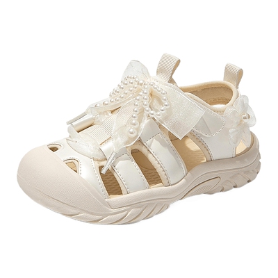 儿童公主涉水凉鞋软底宝宝可下水