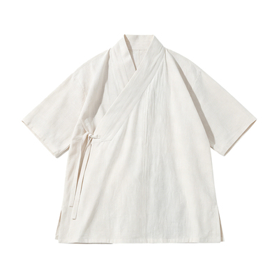 胖哥纯棉新中式交领右衽汉服