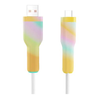 数据线充电头保护套安卓苹果手机线壳防折断断裂破损修复缠绕器