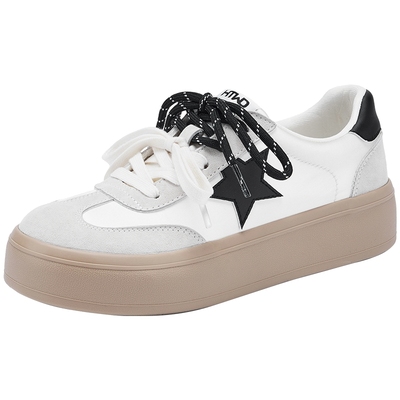 热风2025年秋季新款女士休闲鞋