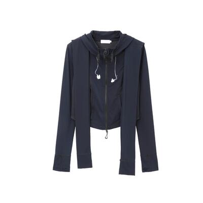 REVAN芮范设计师款运动风耳机图案短外套RL10105173