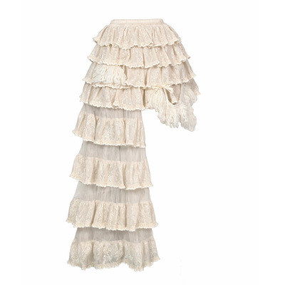 斯拉夫千金多层礼服半身裙