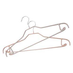 顺艺浸胶浸塑家用晒衣服架子铁艺不生锈防滑学生宿舍衣柜衣架挂晒