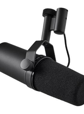 SHURE 舒尔 SM7B 麦克风直播视频播客录音配音有声书专业动圈话筒