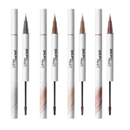 [拍2减￥30]小奥汀双头定型水眉笔染眉膏持久防水不脱色野生眉