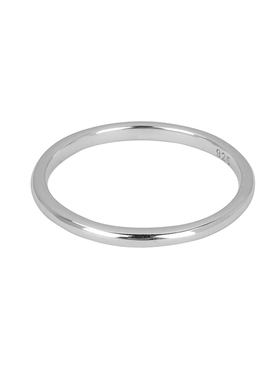 TWOLEAVES男女925银极简素戒指