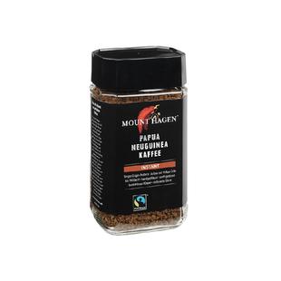 Mount Hagen无蔗糖美式黑咖啡速溶阿拉比卡冻干咖啡装进口