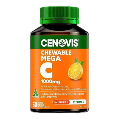 保税仓澳洲Cenovis维生素C咀嚼片