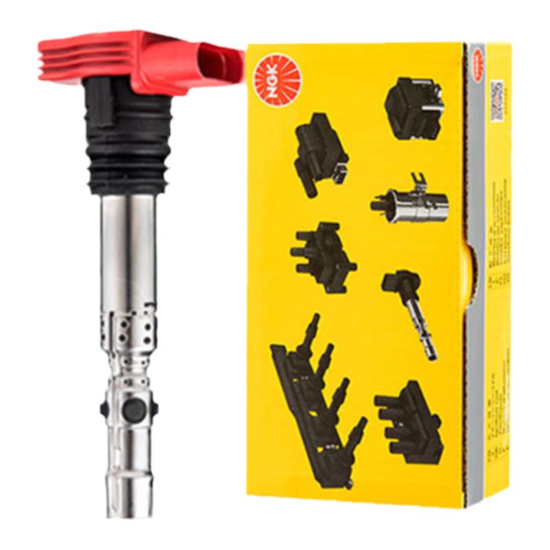 NGK点火线圈适配于大众奥迪A4/A6L/A3/A5/A6/A7/A8L专用高压包