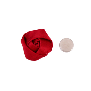 强力磁铁红玫瑰花朵领针男士西装胸针结婚胸花女可爱防走光扣配饰