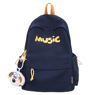 书包美式高街初中生男高中生2025新款小学生大容量背包双肩包男生