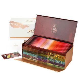 Marco马可大师彩色铅笔艺术收藏美术设计手绘彩铅礼盒套装彩铅笔画画专用美术生专用油性彩铅300色礼物新年