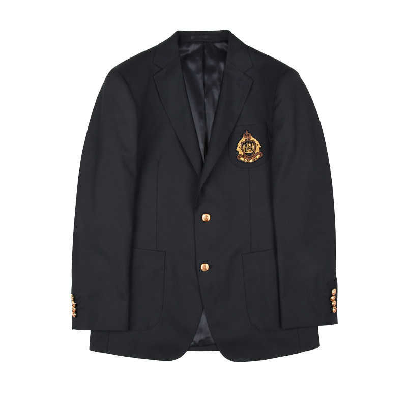 雷迪波尔学院风男士修身西服外套