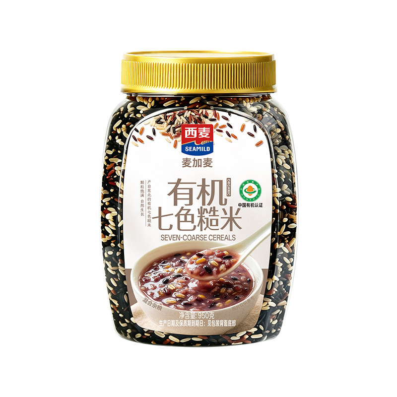 西麦有机七色糙米低脂官方旗舰店