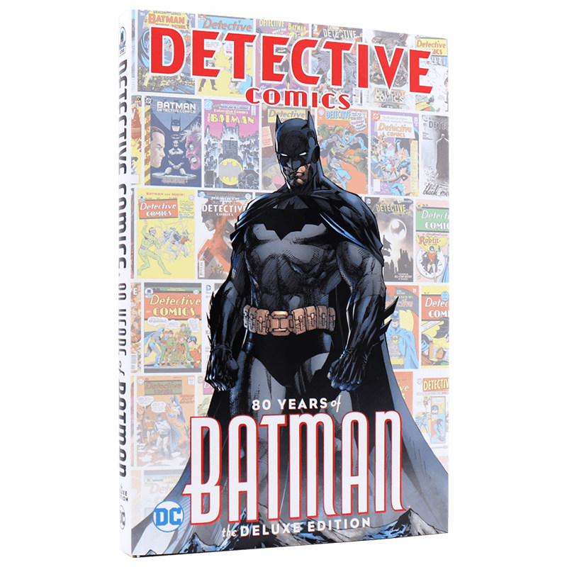 英文原版 DC侦探漫画 蝙蝠侠80周年精装收藏纪念豪华版Detective Comics: 80 Years of Batman Deluxe Edition全彩版周边书