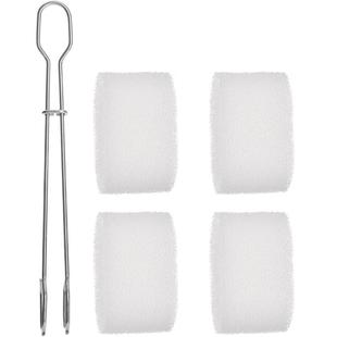 FaSoLa杯刷奶瓶刷海绵不锈钢长柄杯刷水杯清洗神器洗杯子专用刷子