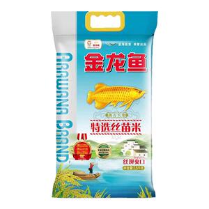 金龙鱼大米特选丝苗米2.5kg/袋丝滑爽口南方长粒香米籼米官方正品