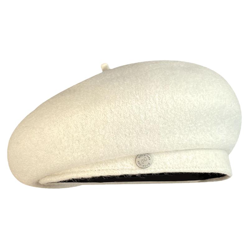 网红时髦百搭气质毛呢贝雷帽子女秋季显脸小高品质优雅保暖画家帽