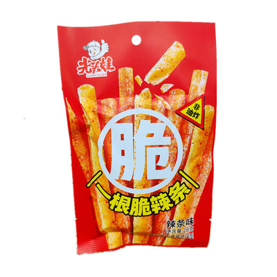 光头娃一根脆辣条河南膨化食品