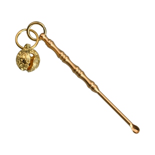 天艺手工黄铜纯铜老式耳勺掏耳挖耳扒耳朵耙子神器成人钥匙扣