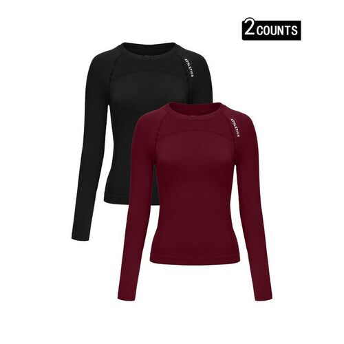 S 53665 Round Neck Yoga T-Shirt 瑜伽运动T恤 亚马逊跨境欧美外