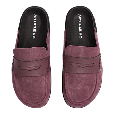 李河民同款ARTICLE NO.乐福拖鞋包头半拖鞋软底厚底一脚蹬平底鞋