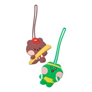 LINE FRIENDS 连我朋友 minini WORLD系列 行李牌MBTI周边吊牌