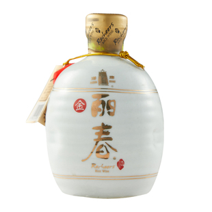 塔牌十年陈金丽春350ml瓶装黄酒半干型糯米老酒绍兴特产花雕酒
