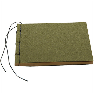 毛毡复古空白线装本手帐