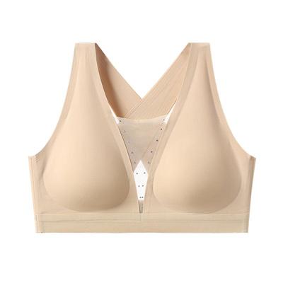 婷美交叉美背塑形小胸聚拢内衣