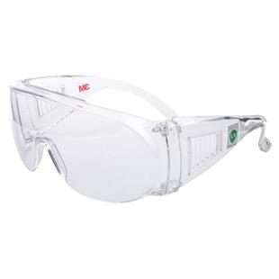 3M 防化护目镜1621AF窄边调节 大视野镜面 防雾/访客用防护眼镜1611HC 1副 防紫外线实验室防刮擦涂层护目镜