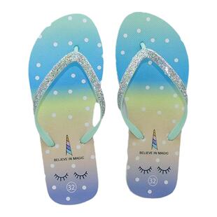 外贸亲子女童女孩女生夏天防滑人字拖鞋舒适沙滩凉拖可爱时尚公主