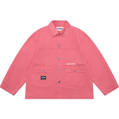 工装外套男女休闲潮牌童装亲子装