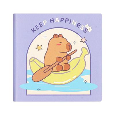卡皮巴拉绘画本方形小本子画画本