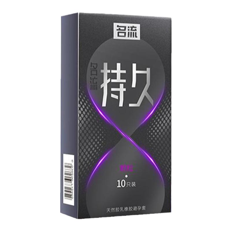 名流避孕套持久装非防早泄安全超薄正品旗舰店情趣颗粒tt男用延时