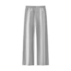 森马发热抑菌抓绒阔腿休闲裤女